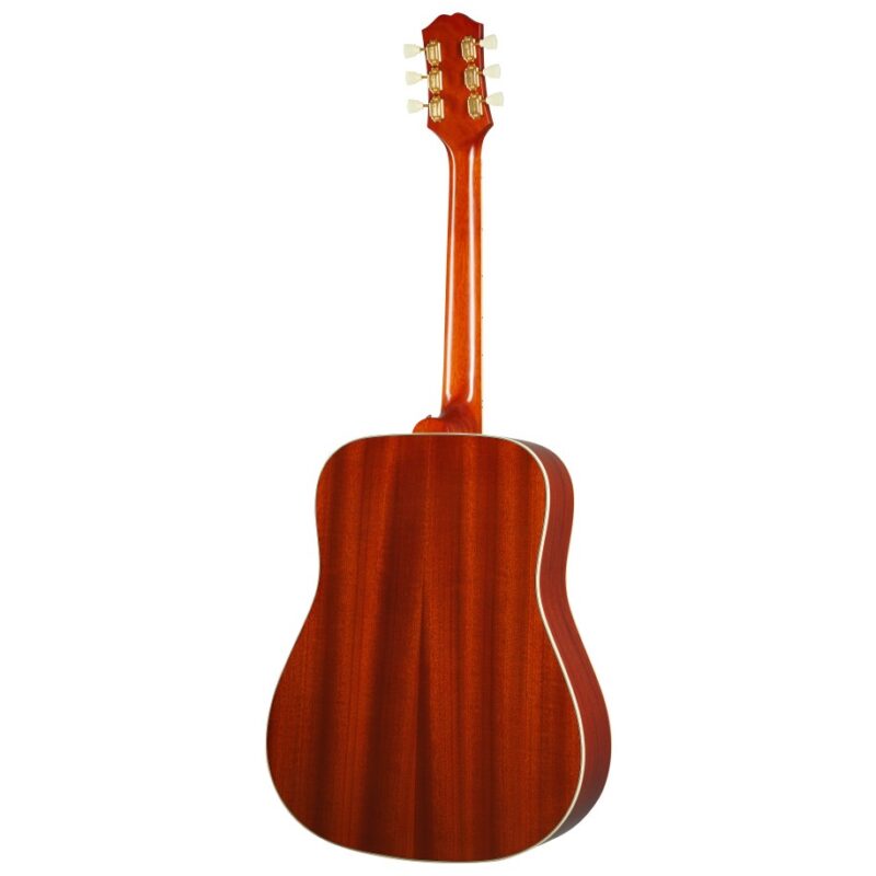 Epiphone Hummingbird Studio Acoustic-Electric Guitar - Faded Cherry Sunburst - Image 2