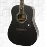 Epiphone DR-100 Dreadnought Acoustic Guitar BLACK